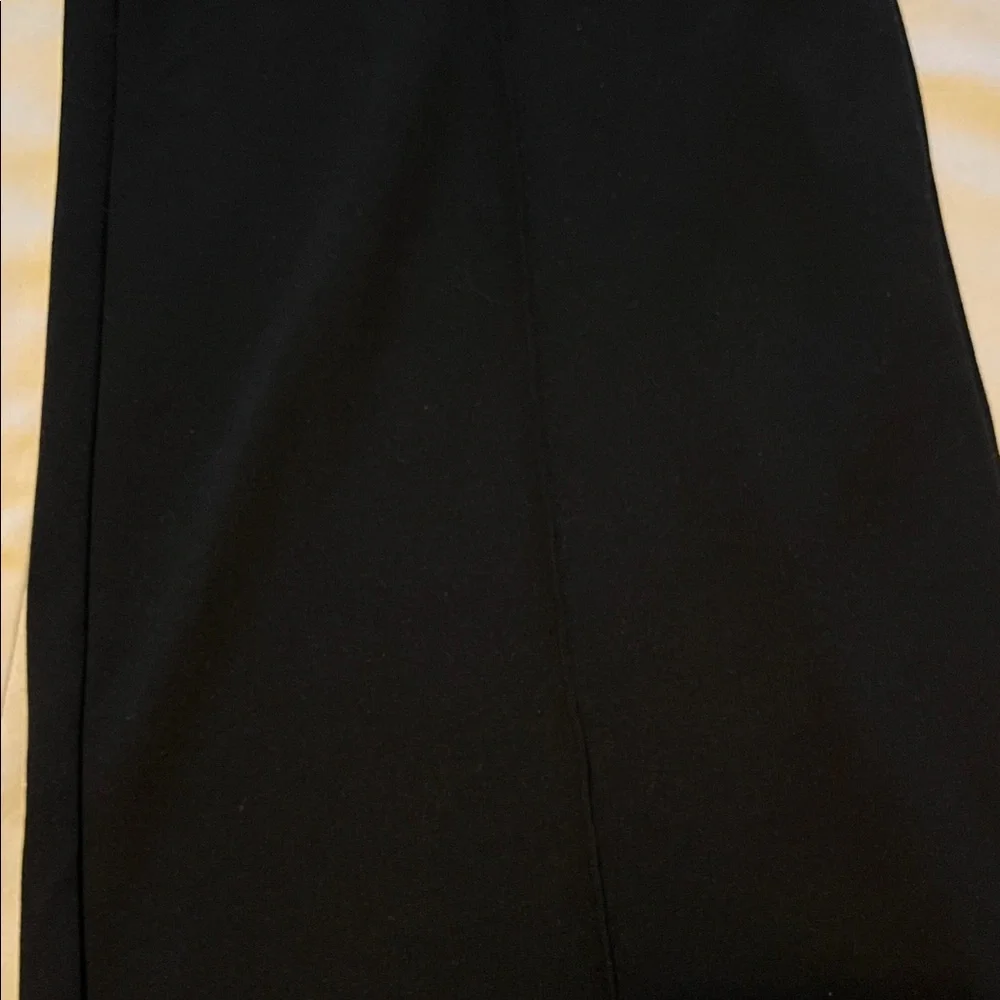 Saint + Sofia Luxurious Black Palazzo Pants Size 6